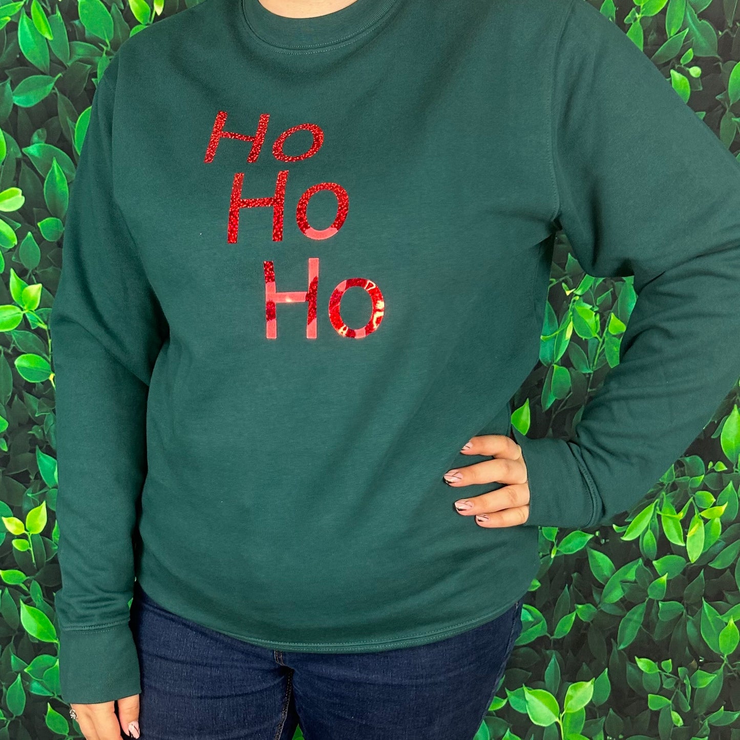 Christmas Jumper Sweatshirt 'Ho Ho Ho'