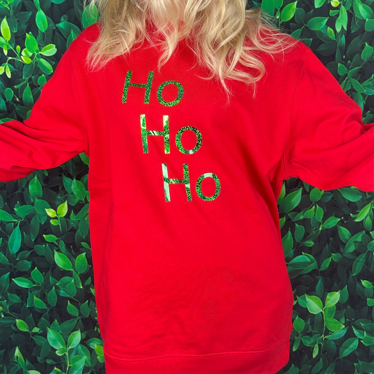 Christmas Jumper Sweatshirt 'Ho Ho Ho'