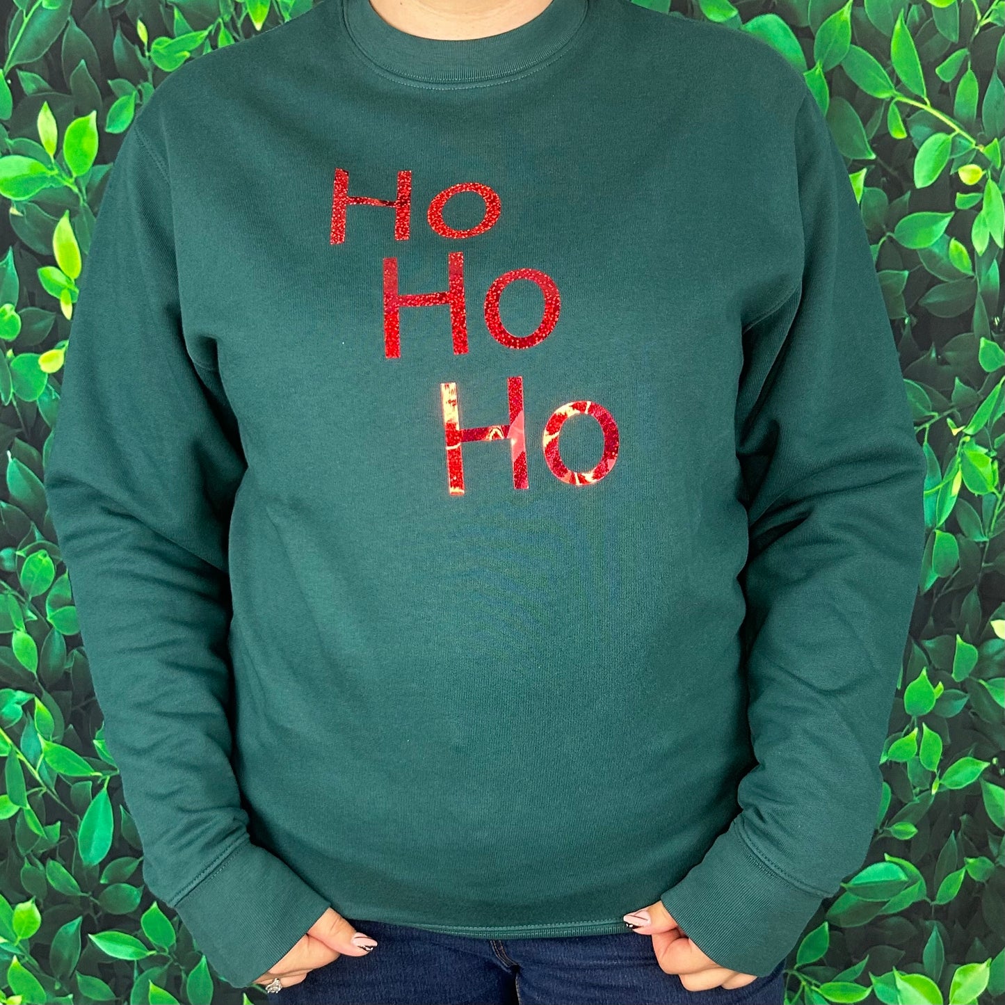 Christmas Jumper Sweatshirt 'Ho Ho Ho'