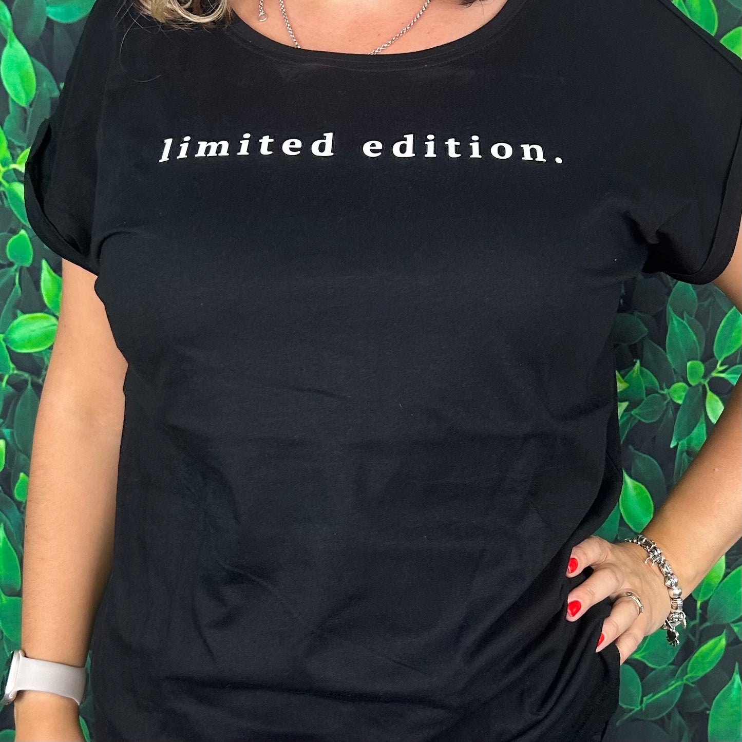 Extended Shoulder Short Sleeve T-Shirt 'Limited Edition'